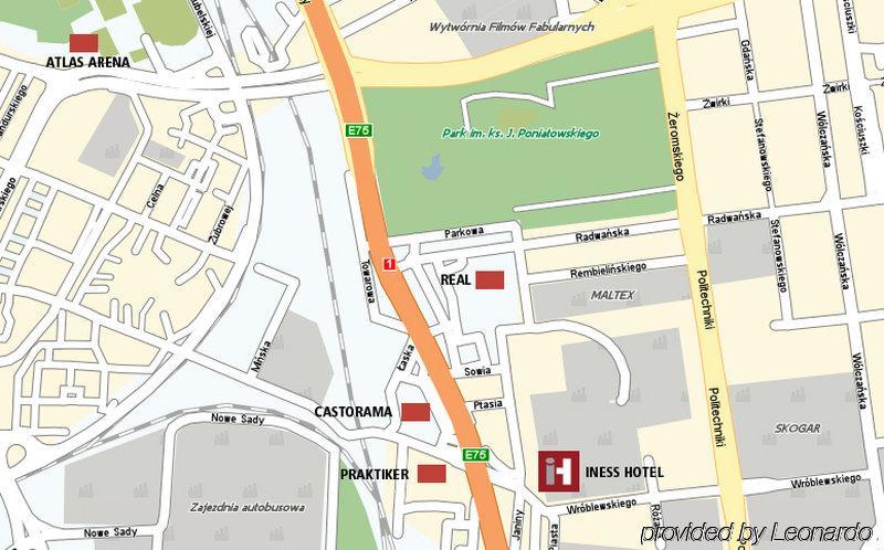 Iness Hotel Lodz  Ngoại thất bức ảnh